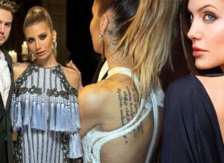 İrem Derici Angelina Jolie dövmesi yaptırdı