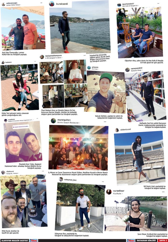 Albüm Gazetesi 456. sayı instagram sayfası