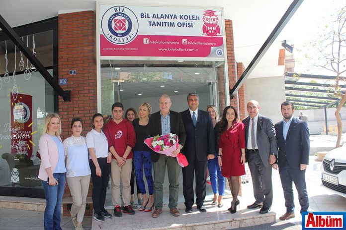 BİL Alanya Koleji'ni BİL Okulları Başkanı ve Aydın Üniversitesi Mütevelli Heyeti Başkanı Mustafa Aydın ziyaret etti