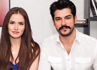 Fahriye Evcen'in gelinliğinin kumaşı Fransa'dan getirtildi.