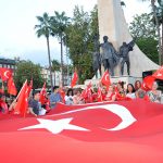 95. yıla coşkulu kutlama