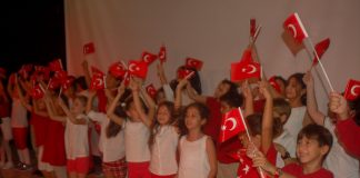 Doğa Koleji Alanya Cumhuriyet Bayramı kutlaması
