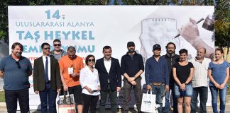 14. Uluslararası Alanya Taş Heykel Sempozyumu başladı.