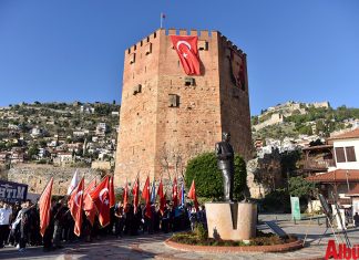 Atatürk’ün Alanya’ya gelişinin 83. yıl dönümü kutlandı