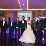 MHP Alanya İlçe Başkan Yardımcısı Mustafa Sünbül ile Hatice Sünbül'ün oğulları Alanya Ülkü Ocakları Yönetim Kurulu Üyesi ve Sünbül Otomotiv'in sahibi Ahmet Sünbül ile Hasan Çetin ve Neriman Çetin çiftinin kızları Esra Çetin, muhteşem bir törenle dünya evine girdi.
