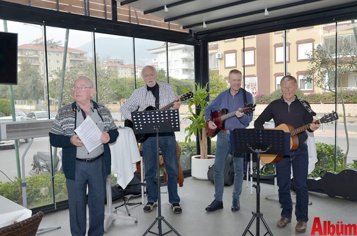Alanya'da yaşayan Norveçli vatandaşların kurduğu Suncafe müzik grubu geçtiğimiz hafta sonu da muhteşem bir konsere imza attı.
