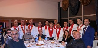 Akdeniz Profesyonel Aşçılar Birliği Yönetimi, üye ve iş ortakları için plaket töreni düzenledi.