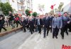 Demre’de, hain bir terör saldırısı sonucu öldürülen Rusya Federasyonu Ankara Büyükelçisi Andrey Karlov’un adının verildiği caddenin ve anıtının açılışı gerçekleştirildi.