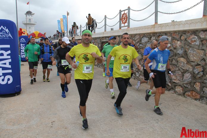 Alanya Ultra Trail yarışı yapıldı Alanya Ultra Trail yarışı yapıldı