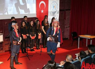 ALKÜ'de şehitler anıldı