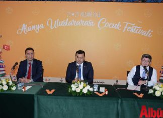 23 Nisan Pazartesi günü başlayacak olan Alanya Uluslararası Çocuk Festivali, Alanya Kültür Merkezi’nde düzenlenen törenle basın mensuplarına tanıtıldı.