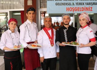 Turizm öğrencileri yarıştı