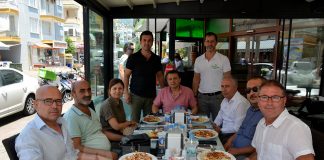 AGC yönetimi My Bodrum Döner'i ziyaret etti