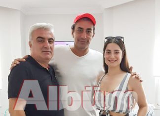 Ünlü oyuncu Erkan Petekkaya tatil için geldiği Alanya’da Diş Hekimi Enise Arzun Akbulut’u muayenehanesinde ziyaret etti.