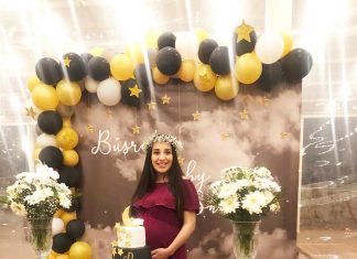 Anne olmaya hazırlanan Büşra Babaoğlu'na kardeşleri Betül ve Buse Elçi, sürpriz bir baby shower kutlaması yaptılar.