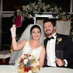 Nuran ve Ejder Tekin çiftinin kızları Ülkü Tekin ile Figen ve Ünal Coşkun çiftinin diş teknisyeni oğulları Mehmet Ünal Coşkun dünyaevine girdiler.