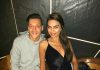 Haziran ayında İstanbul'da hayatlarını birleştirecek olan Mesut Özil ile nişanlısı Amine Gülşe, maç için gittikleri Azerbaycan'da aşk tazelediler.