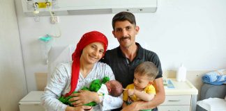 Alanya Belediyesi Personeli ve Alanya Belediyesi Mehteran ekibinden Mesut Çetinkaya ve eşi Ayşe Çetinkaya ikinci çocuk heyecanını yaşadı.