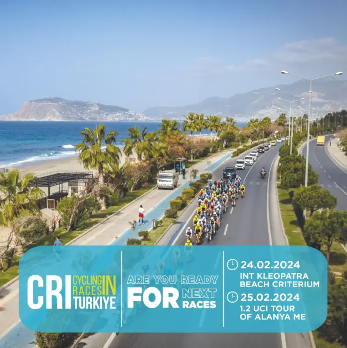 Pedallar Alanya’da Dönüyor