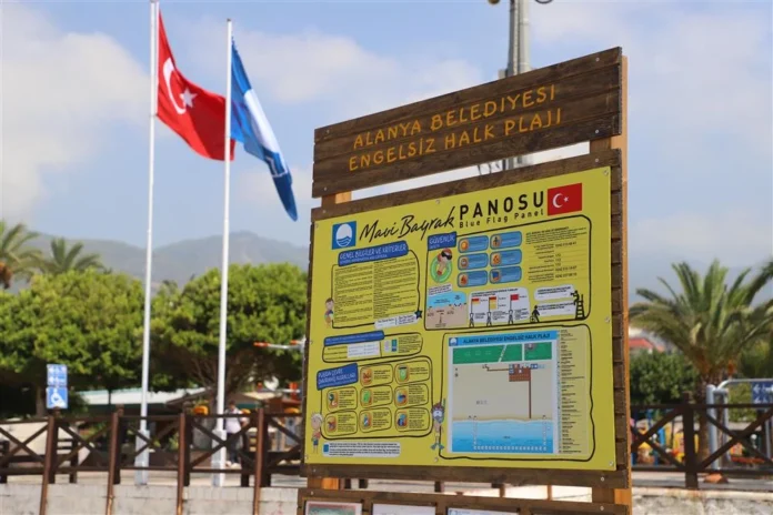 mavi bayrak panosu
